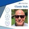 In Style Eyes EyeCool Classic Full Reader Glasses, Non-Bifocal Sunglasses - Full-Rimmed Frame - Non-Polarized Lens - Black - 3.0x