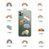 100 Pack Rainbow Stickers, Rainbow Party Favors, Birthday Decorations
