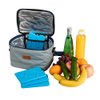 Generic 4-Piece Ice Pack Set for Lunch Boxes, Blue, 6.49 x 4.33 x 0.59 in