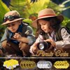 WGXX 85 Pieces Pirate Treasure Toys, Light-Up Diving Gem Colorful Pool Acrylic Diamonds Pirate Treasure Chest Gold Coins Pirate Map Compass for Children Pirates Themed Adventures Summer Pool