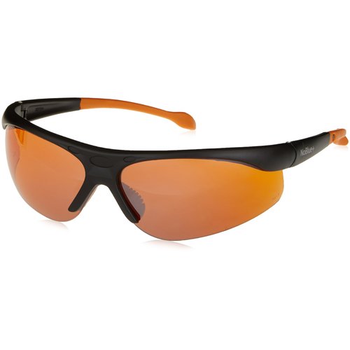 Hack Your Sleep NoBlue Blue Blocking Sunglasses Orange/Amber Tinted Lens Computer Glasses (Includes Ebook) Blocks 99.9% of Blue and UV Rays, Prevents Eye Fatigue, Soft Temples