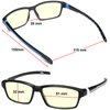 Success Eyewear Reading Glasses Anti Glare Blue lIght Blocking Glasses Readers Reduce Eyestrain for Computer and Screens Sport for Men and Women -+2.75
