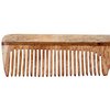 THE Unltd India Handmade Neem wooden Comb For Detangling Long, Thick and Wavy Hair, Wide Tooth Structure for Gentle Grooming Anti Static, Hair Comb for Men, Women and Kids (Fine Teeth)