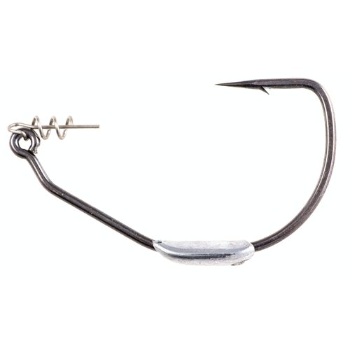 Owner Weighted Beast Fishing Hook, Black Chrome, Small