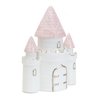 Child to Cherish Ceramic Dream Big Princess Castle Piggy Bank for Girls, Pink
