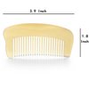 100% Handmade Premium Quality Anti Static Natural Sheep Horn Comb Pocket Comb Without Handle- Professional Detangling Massage Comb (Mini Size)