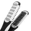 Hair Straightener Brush, Professional V Shaped Clamp Styling Comb Hair Straightening Comb Hairdressing Tool Daily Hair Care for Home Hair Salon Barber Shop and Travel Use