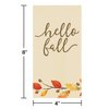 Creative Converting Thankful Dinner Napkins, 8" x 4", Multi-color