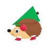 Fun Express Hedgehog & Tree Magnet Craft Kit - Makes 12