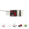 Radiolink R6DS 2.4GHz RC Receiver 6/10 Channels SBUS/PWM/PPM for Drone Airplane Fixed Wing AT9S/AT9S Pro/AT10/AT10II Transmitter RX
