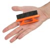 GreatNeck 19025 Nail Brush, 6 Pack Nail and Hand Scrub Brush Set, Stiff Bristles, Comfortable Scrubber Grip