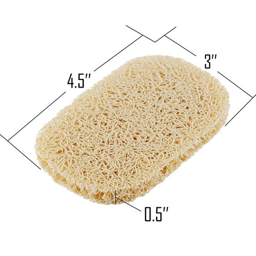 Non-Slip Soap Saver Pads - Self-Draining Soap Bar Holder for Shower, Bathroom and Travel - 4 Piece Beige Set