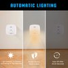 innofox Stick-on Motion Sensor Lights, Warm White LED Night Light, Stick-Anywhere Stair Lights, Closet Light, Battery Operated Wall Light for Kitchen, Hallway, Bedroom, Bathroom, Stairs, 6-Pack