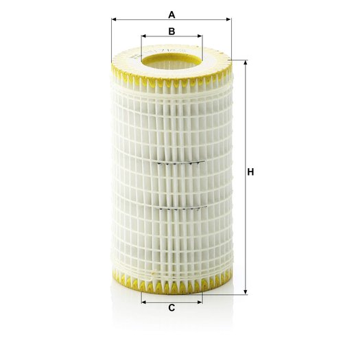 MANN-FILTER HU 718/5 X Cartridge Oil Filter