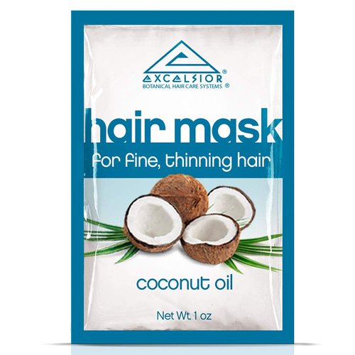 Excelsior Coconut Oil Hair Mask Packette .10 oz. (Pack of 2)