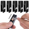 5 Pcs 2 in 1 Eyebrow Pencil Sharpener, Duckbill-Shape Eyebrow Sharpener Auxiliary Tool for Peel Off Brow Pencils