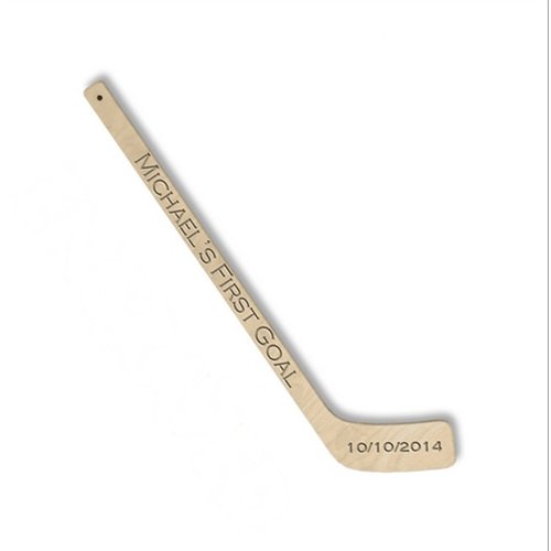 Customized Toy Wooden Hockey Stick with Custom Engraving Personalized Gift for Him, for Her, for Boys, for Girls, for Husband, for Wife, for Them, for Men, for Women, for Kids
