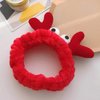 LOKESI 2PCS Spa Headband Makeup Headband Fluffy Cute Crab Makeup Headbands for Slumber Party Supplies Facial Headband Washing Headband for Skin Care Mask