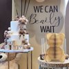 2 Pcs Bear Honeycomb Centerpieces, 10" Cute Bear Centerpieces Table Toppers for We Can Bearly Waits Baby Shower Decorations Bear Themed Birthday Party Supplies