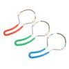 Dioche Spring Facial Hair Remover, Manual Epilator Spring, 3 Pcs Portable Manual Hair Removal Tool Spring Threading Epilator for Women Face Upper Lip Chin Cheeks