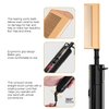 DAN Technology Small Ceramic Hot Comb for Lace Front Wigs - Dual Voltage, Fast Heating Straightener for Black Hair and Wigs