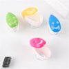 VADOO 6Pcs Toothbrush Head Cover Cap Suction Cup Toothbrush Case Portable Toothbrush Protector Holder (Random Color)