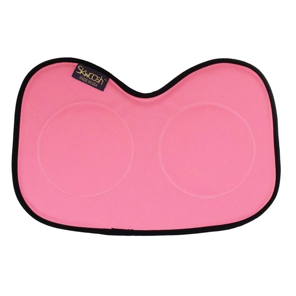Skwoosh Row Pad Seat Cushion for Masters, Students, Scullers, Dragonboat, Outriggers, Accessories | Fits Concept2 | Gel pressure sitz bone comfort relief | Made in USA (Pink)