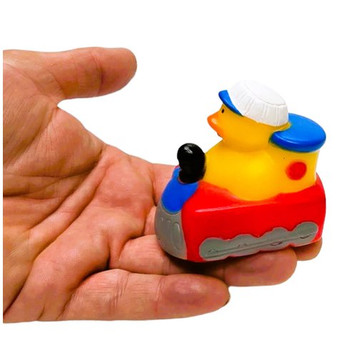 Transportation Rubber Duckies - 12 Pack. (2.5" x 2.5") Jeep Ducking Bath Toy. Pilot on The Plane, Captain in The Boat, Driver/Chauffeur in The Car. Party Favors