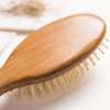 TAN MUJIANG Hair Brush for Women Natural Wood Antistatic YM3-2