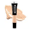 Palladio Full Coverage Concealer, Under Eyes Disguise, Creamy Face and Eye Concealer, Evens Skin Tone, Conceals Blemishes, Dark Circles and Fine Lines, Use with Concealer Brush, Custard