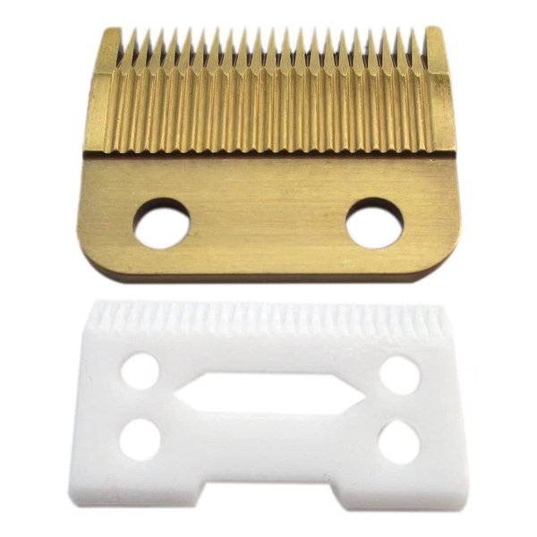 2023 Upgraded Gold Adjustable Replacement Blades Set #1006-30-15-10 for Taper 2000#8472-850 Hair Clippers