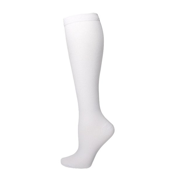 Topcosplay White Knee High Socks for Colonial Judge Renaissance Medieval Halloween Costume Accessories Outfit