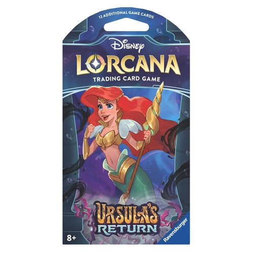 Ravensburger Disney Lorcana TCG: Ursula's Return Assorted Single Booster Pack (12 Cards) | Collectible Trading Cards | Ideal for Disney Fans & TCG Players | Suitable for Ages 8+