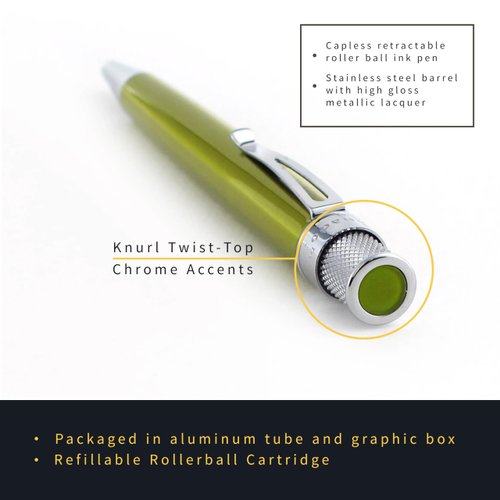 Retro 1951 Tornado Rollerball Pen, Kiwi (VRR-1311)