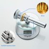 Bathroom Sink Drain Without Overflow with Strainer Basket Detachable Vessel Sink Lavatory Vanity Pop Up Drain Stopper Polished Chrome