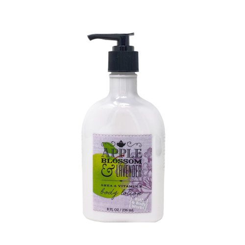 Apple Blossom and Lavender Gift Set Duo - Includes 2 Body Lotion - Full Size