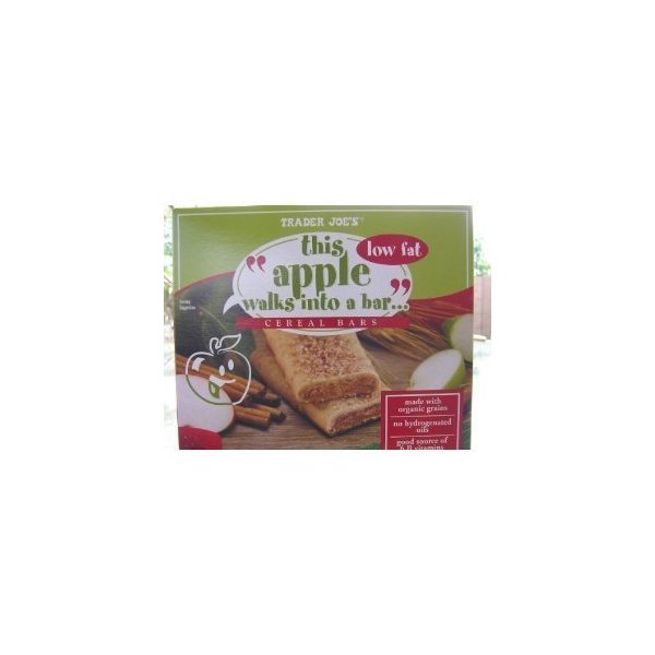 Trader Joe's Apple Cereal Bars (Pack of 2)