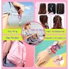 Friendship Girls Bracelet Making Kit - DIY Bracelet Kits Kids Toys Girls Gifts Ideas Ages 6 7 8 9 10 11 12 Year Old Birthday Present for Teen Girl Arts and Crafts String Maker Tool Travel Activity Set