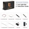 BrickBling LED Lighting Kit Compatible with Lego Wednesday & Enid's Dorm Room, Creative Light Compatible with Lego 76781-No Bricks (RC Version Light)