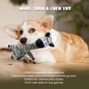 Nocciola Twistable Giraffe Pup Dog Toy, Stuffed Plush Dog Toy for Small Medium Breeds, Interactive Tug of War Dog Toys, Soft Crinkle Puppy Dog Toy to Keep Them Busy