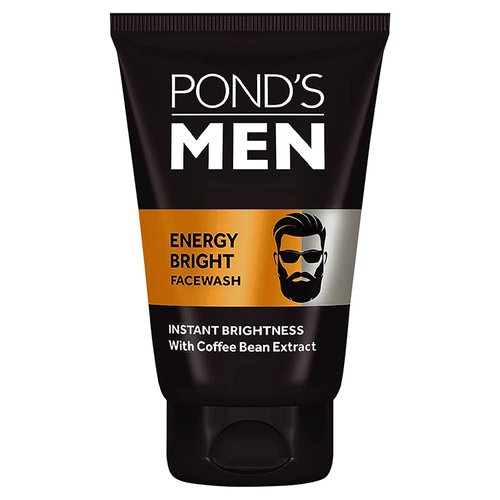 POND'S Men's Energy Bright Face Wash Coffee Beans Bright Skin, 50g