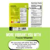 PowderVitamin Electrolytes Powder Plus, Keto, Variety Pack A, Sugar Free, Pink Himalayan Salt, 1000mg Potassium, 120mg Calcium, 120mg Magnesium, Non-GMO, Zero Calories, (16 Hydration Packets)