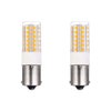 Makergroup BA15s Single Contact Bayonet LED 12V S8 1141 1156 LED Light Bulb 3W 2700K-3000K for Outdoor Landscape Lighting Path Deck Lights RV Lighting Warm Color 2pcs