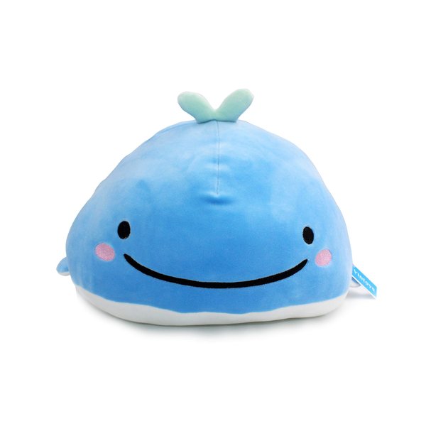 Vintoys Very Soft Blue Whale Shark Hugging Pillow Plush Doll Fish Plush Toy Stuffed Animals 17"
