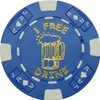 10 Free Drink Poker Chips Tokens Restaurants OR BAR - Beer Mug