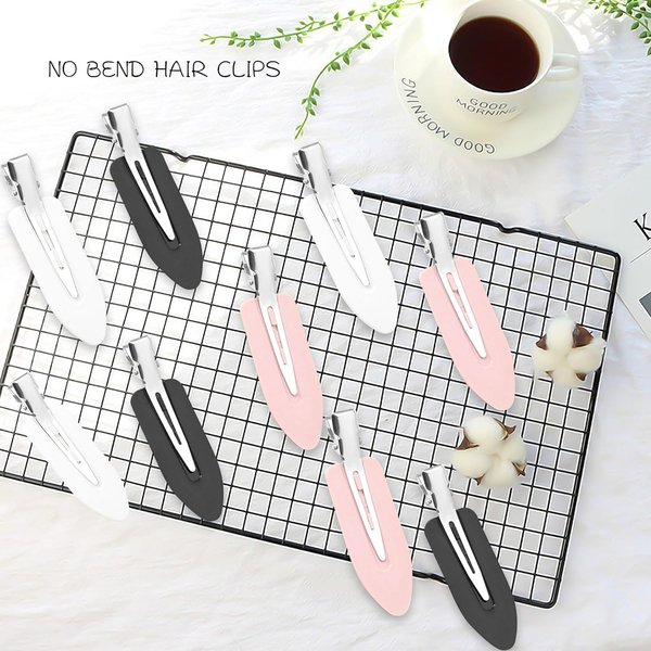 18Pcs No Bend Hair Clips No Crease Hair Clips Creaseless Hair Clips No Dent Hair Clip For Makeup Applications Flat Hair Clips For Styling Hair Barrettes For Women With Thick Thin Hair Accessories