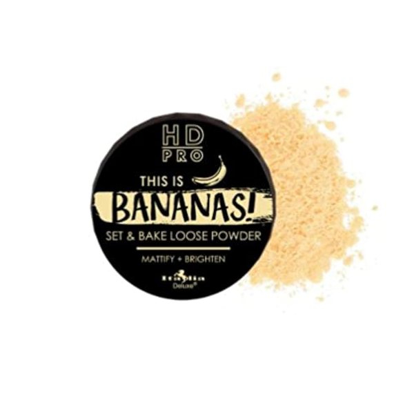 Italia Deluxe HD Pro This is Bananas! Setting Powder * BEAUTY TALK LA *