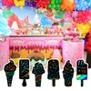 PEUTIER 60pcs Ice Cream Scratch Cards, Rainbow Color Scratch Paper Kit Cute Ice Cream Scratch Cards Craft Activities Birthday Celebration Holiday Gifts for Boys and Girls(Black)
