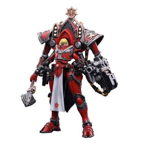 JOYTOY 1/18 Warhammer 40,000 Action Figure Adepta Sororitas Paragon Warsuit Sister Merewal Collection Model
