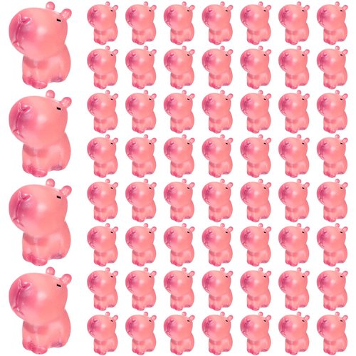 Simgoing 50 Pcs Capybara Figurines Mini Capybara Tiny Resin Capybara Cake Topper Capybara Gifts Little Capybara Toy Miniature Animal Craft Decor for Garden Accessories Landscape Dollhouse Decor